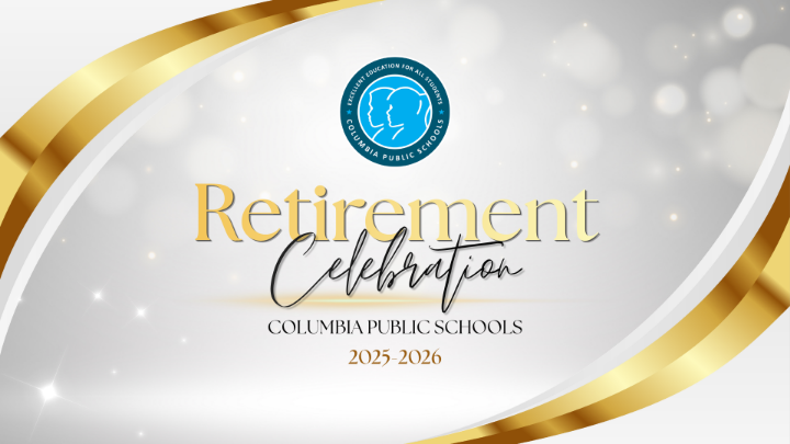 Retirement Celebration graphic that include the CPS logo